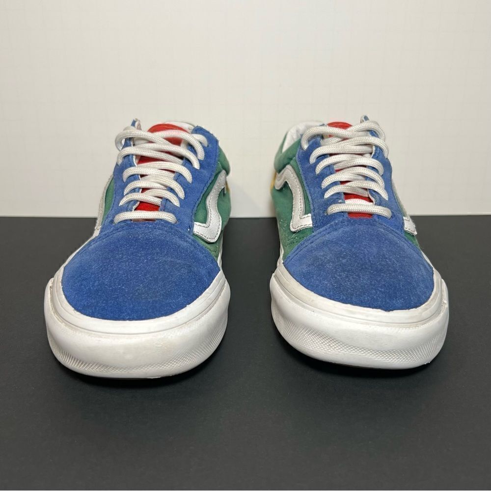 Womens VANS Yacht Club Old Skool Multicolor Low Top Sneakers / Size 6 - Picture 3 of 10